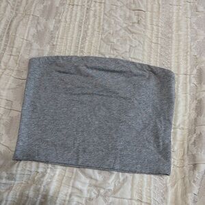 Active Basic Heather Gray Pencil Skirt